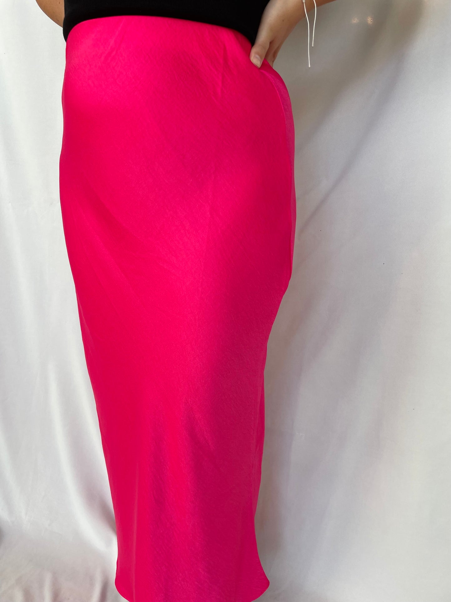 Phoebe Pink Slip Skirt
