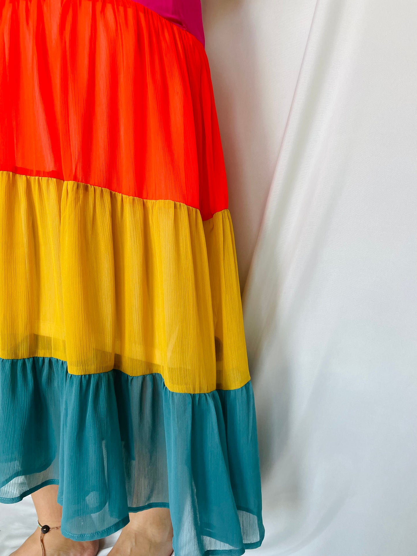 Colorful Life Midi Skirt